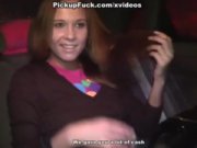 Страстный чешский порно пикап в машине